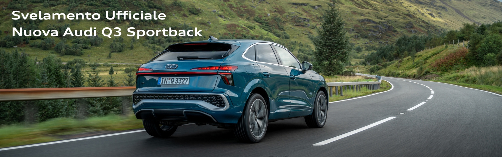 Svelamento Nuova Audi Q3 Sportback
