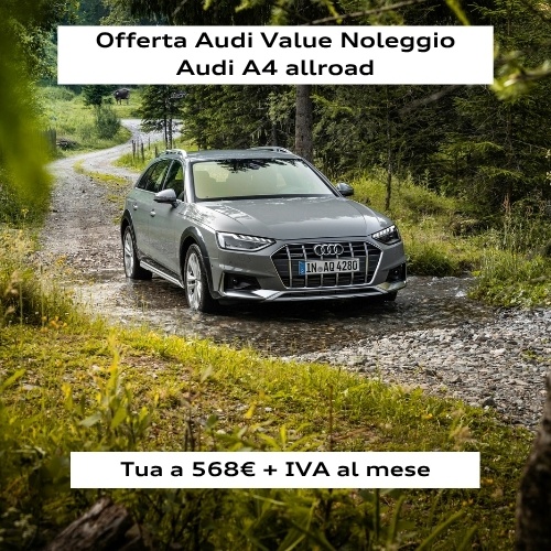 Audi A4 Allroad con offerta Audi Value Noleggio.