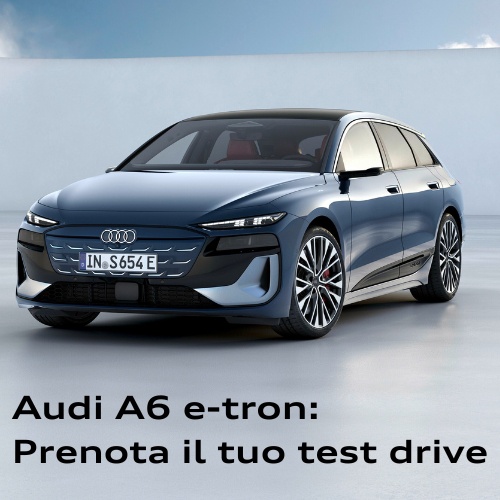Audi A6 e-tron: prenota il tuo test drive